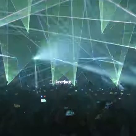 Lasershow, Gareth Emmery - Stay With Me, Laserface